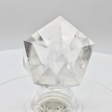 Load image into Gallery viewer, Quartz Crystal Icosahedron Sacred Geometry Crystal |Healing Stone|41mm or 1.6&quot;| - PremiumBead Alternate Image 4
