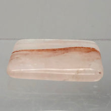 Load image into Gallery viewer, Quartz Orange Rectangular Pendant Bead | 40x30x6mm | 1 Bead |