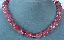 Load image into Gallery viewer, Cherry Quartz (Lab) Nuggety Round Bead Strand 103233 - PremiumBead Primary Image 1