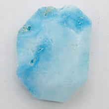 Load image into Gallery viewer, 80cts Druzy Natural Hemimorphite Pendant Bead | Blue | 36x27x9mm | 1 Bead |