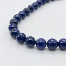 Load image into Gallery viewer, Rare Natural Lapis 8mm Round Bead Strand 110265A - PremiumBead Alternate Image 8