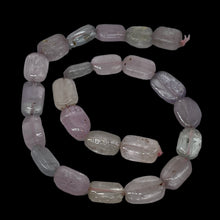 Load image into Gallery viewer, Kunzite 58g Flat Nugget Strand | 19x13x7 to 15x12x6mm| Lavender Green| 23 Beads|