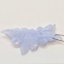 Load image into Gallery viewer, 50cts Hand Carved Blue Chalcedony Flower Bead 009850Q - PremiumBead Alternate Image 3