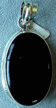 Load image into Gallery viewer, One of A Kind ~ Onyx & Sterling Silver Pendant 4195 - PremiumBead Alternate Image 2