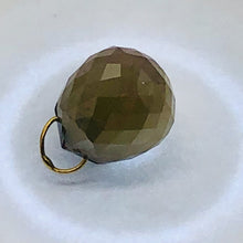 Load image into Gallery viewer, 3.43cts Bi-Color Diamond Briolette 18K Pendant 9679B