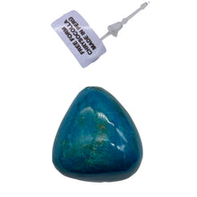 Load image into Gallery viewer, Chrysocolla Free Form Pendant Bead | 27x26x22 mm | Blue | 23g |1 Pendant Bead |