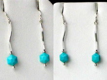 Load image into Gallery viewer, Elegant USA Natural Untreated Turquoise with Sterling Silver Earrings 6377 - PremiumBead Primary Image 1