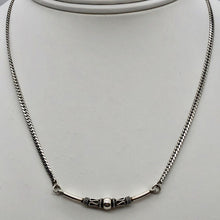 Load image into Gallery viewer, 35G Hand Made Bali 16" Solid Silver 2x1mm Fancy Pendant Necklace! 10787 - PremiumBead Alternate Image 2