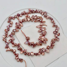 Load image into Gallery viewer, Ballerina Pink Keishi FW Pearl Strand | 9x6x3mm | Rose | Keishi | 80+ pearls | - PremiumBead Alternate Image 4