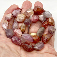 Load image into Gallery viewer, Natural 490cts Spinel Faceted Nugget Bead Strand 10409A