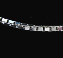 Load image into Gallery viewer, Italian! Silver 2mm Box Chain 24" Necklace (17.5G) 10033G - PremiumBead Alternate Image 3