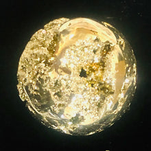 Load image into Gallery viewer, Pyrite Scry Crystal Round | Golden | 1 Sphere | 39mm | 118g |
