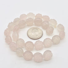 Load image into Gallery viewer, Bloomin' 2 Carved Flower Pink Chalcedony Rose Double Drilled Beads 10783 - PremiumBead Alternate Image 5