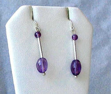 Load image into Gallery viewer, Unique Amethyst & Sterling Silver Earrings 6379B - PremiumBead Alternate Image 2