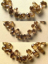 Load image into Gallery viewer, 0.18cts Natural Champagne Diamond Briolette Bead 6569XE - PremiumBead Primary Image 1