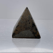 Load image into Gallery viewer, Pyrite Pyramid | 30x28x28mm | Dark Red | 1 Pyramid |