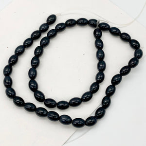 Dark Blue/Black Tigereye 8x6mm bead 8 inch strand | 23 beads | - PremiumBead Alternate Image 5
