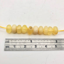 Load image into Gallery viewer, African Dendritic Golden Opal 10 Roundel Beads - PremiumBead Alternate Image 6