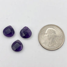 Load image into Gallery viewer, 3 Amethyst Faceted Briolette Beads | 11x5mm | Imperial Purple | 4672 - PremiumBead Alternate Image 7