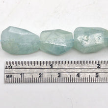 Load image into Gallery viewer, Wow! Aquamarine Faceted Beads | 22x11x10 to 14x11x7 | Blue | Nugget | 2 Beads | - PremiumBead Alternate Image 2