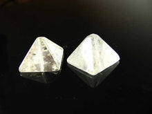 Load image into Gallery viewer, 2 Hand Carved Natural Quartz Pyramid Beads 9289QZ - PremiumBead Primary Image 1