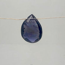 Load image into Gallery viewer, 2.6cts Indigo Iolite Faceted Teardrop Bead | 11x8mm |