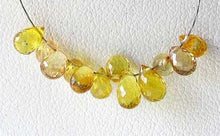 Load image into Gallery viewer, 1 Natural Sunshine Sapphire Briolette Bead 5865Q - PremiumBead Alternate Image 2