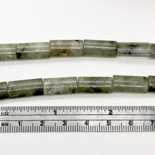 Load image into Gallery viewer, Labradorite Flat 15x8 Tube 8 Inch Bead Strand for Jewelry Making | 13 Beads | - PremiumBead Alternate Image 4
