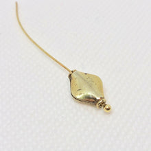 Load image into Gallery viewer, 2 Stunning 22K Vermeil Flat Lantern Beads 006968 - PremiumBead Alternate Image 4