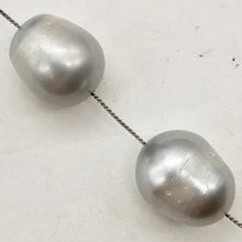 Load image into Gallery viewer, 2 Hot 12-13mm Platinum Freshwater Pearls for Jewelry Making - PremiumBead Alternate Image 3