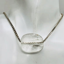 Load image into Gallery viewer, Lodalite Quartz Oval Pendant Beads| 26x15 to 24x15 mm | Clear Included | 1 Bead|