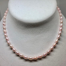 Load image into Gallery viewer, Lovely Natural Pink Freshwater Pearl Necklace 200016 - PremiumBead Primary Image 1