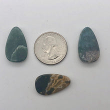 Load image into Gallery viewer, Hot 3 Ocean Jasper Ridged Teardrop Beads 004591 - PremiumBead Alternate Image 3