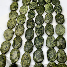 Load image into Gallery viewer, Sample of 1 Bead of Exotic Reptile Russian Serpentine Pendant Bead 8610