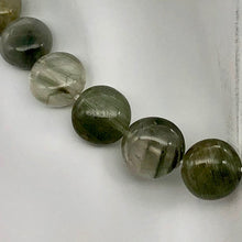 Load image into Gallery viewer, Natural graduated Green Rutilated Quartz bead strand - PremiumBead Alternate Image 3