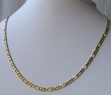 Load image into Gallery viewer, Italian! 10K Gold Figaro Link Chain 16" Necklace 10018A - PremiumBead Alternate Image 2