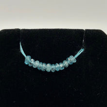 Load image into Gallery viewer, 1 inch of Blue Zircon Faceted 4x3-1.5mm Roundel (11-13) Beads 10847 - PremiumBead Alternate Image 7