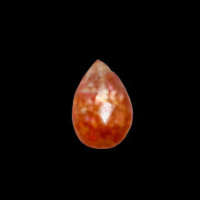 Load image into Gallery viewer, Natural Orange/Red Sunstone Briolette Pendant Bead |8x6x4mm | 1 Bead |