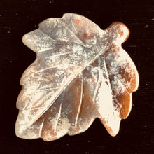 Load image into Gallery viewer, Natural Ocean Jasper Carved Leaf Centerpiece Bead | 46x40x5 mm | 1 Bead |
