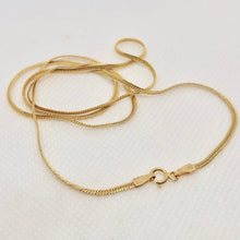 Load image into Gallery viewer, Italian! 14K Gold Foxtail Chain 20" Necklace 10017C - PremiumBead Alternate Image 2