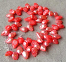 Load image into Gallery viewer, Kiss Me Pink Blister Pearl Pendant Strand 108072 - PremiumBead Primary Image 1