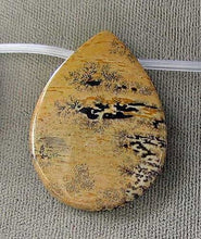 Load image into Gallery viewer, hot-dendritic-jasper-briolette-pendant-bead-strand-33x25x5mm-13-beads Alternate Image 6