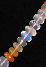 Load image into Gallery viewer, 157.35cts Untreated Graduated Mexican Fire Opal 17" Roundel Bead Strand 10232A - PremiumBead Alternate Image 4