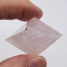 Load image into Gallery viewer, Rose Quartz Double Pyramid | 45x32mm | Pink | 1 Display Specimen