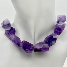 Load image into Gallery viewer, 4 Beads of Designer Natural Amethyst Faceted Beads 010420 - PremiumBead Alternate Image 2