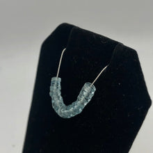 Load image into Gallery viewer, Very Rare AAA Aquamarine Wheel Beads | 4.5x2-4x1mm | 20 Beads | Blue | 5031 - PremiumBead Alternate Image 4