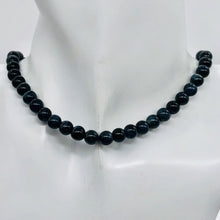 Load image into Gallery viewer, Tigers Eye Half Strand Round | 7 mm | Blue | 31 Beads |