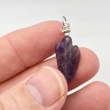 Load image into Gallery viewer, On the Wings of Angels Amethyst Sterling Silver 1.5" Long Pendant 509284AMS - PremiumBead Alternate Image 6