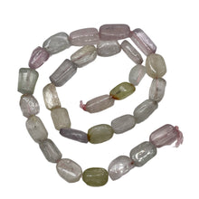 Load image into Gallery viewer, Kunzite 40g Flat Nugget Strand | 17x9x5 to 14x7x7mm | Lavender Green | 29 Beads|