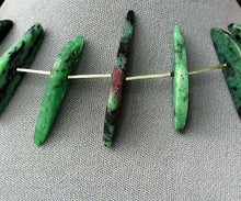 Load image into Gallery viewer, Designer Ruby Zoisite Drop & 925 Sterling Silver 18-21 inch Necklace 6337 - PremiumBead Alternate Image 3